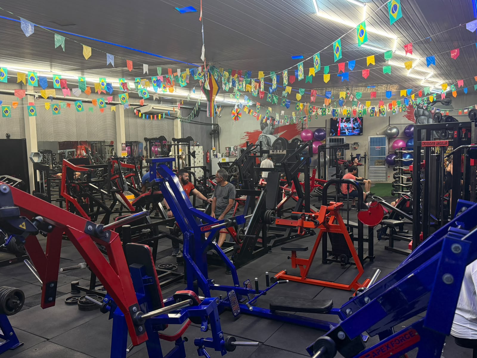 Salão de musculação